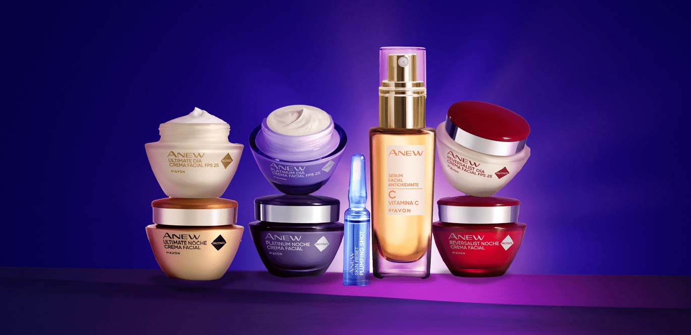 Productos de cuidado facial Avon